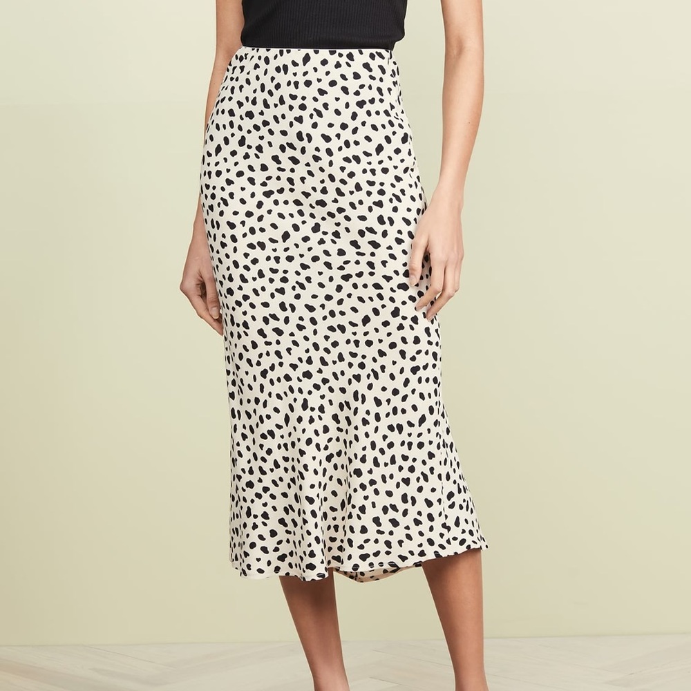Moon River Leopard Print Maxi Skirt